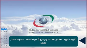 تغيرات جوية.. طقس الغد غائم جزئياً مع احتمالات سقوط أمطار خفيفة
